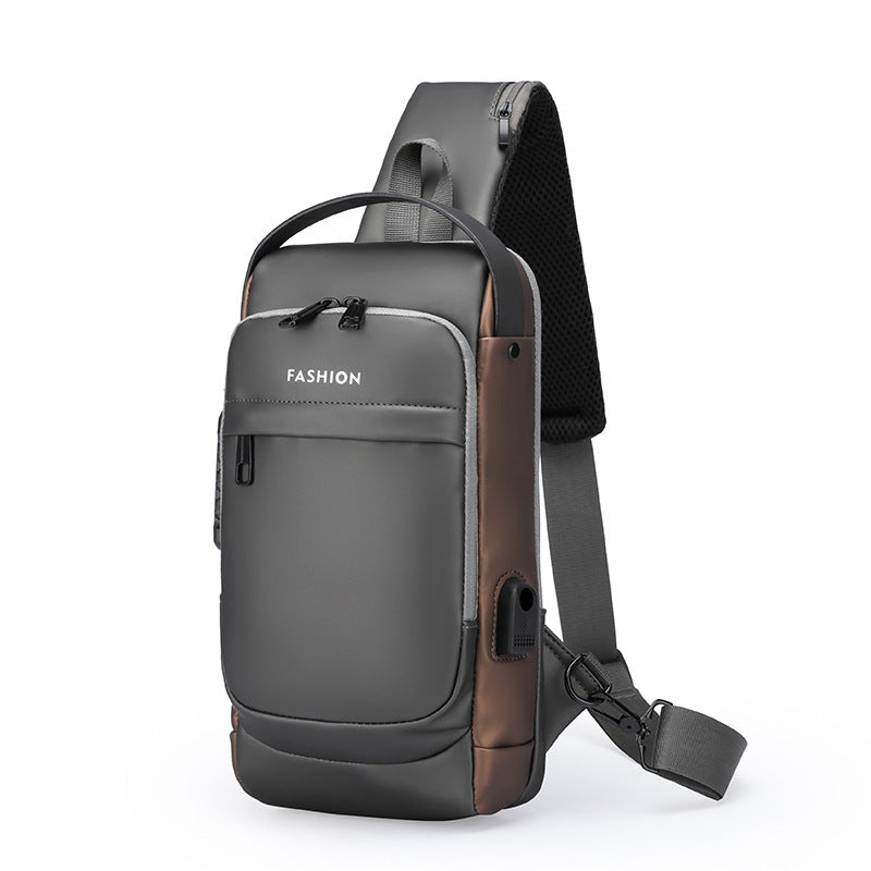 Men's Anti-theft Business Sling Bag for Leisure Sports