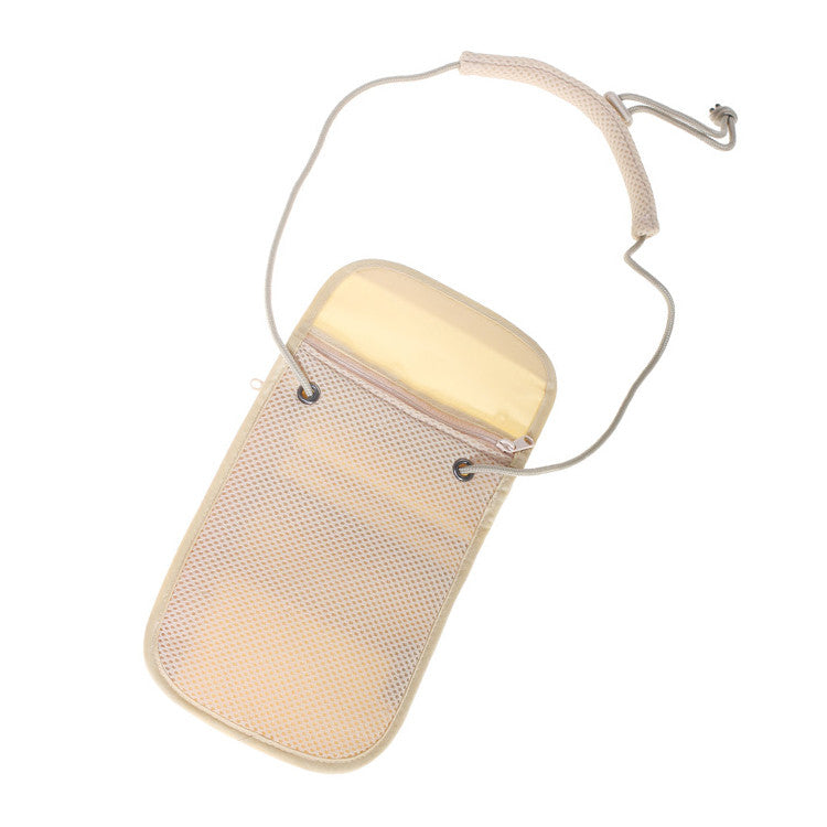 FATISH Travel Neck Wallet - Secure Anti-Theft Bag