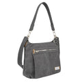 Travelon Anti-Theft Heritage Hobo Bag Pewter