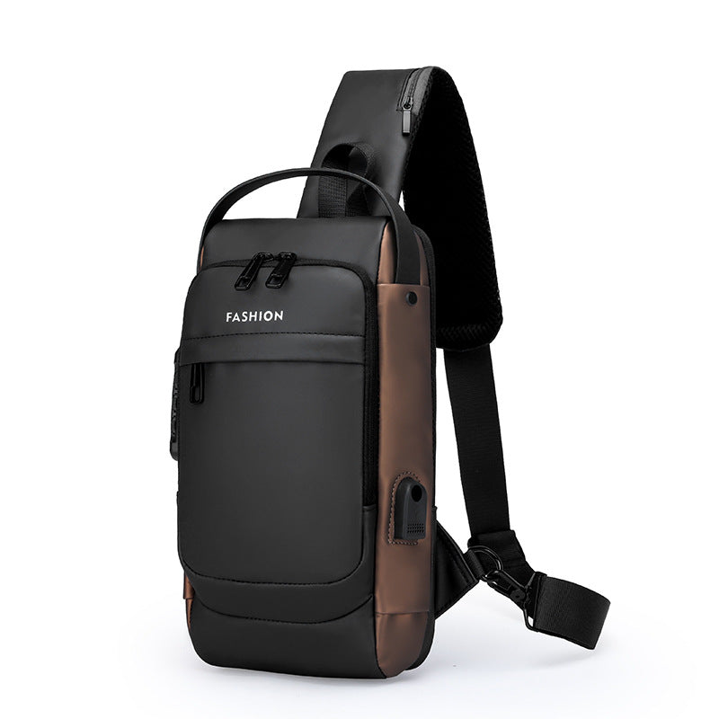 Men's Anti-theft Business Sling Bag for Leisure Sports