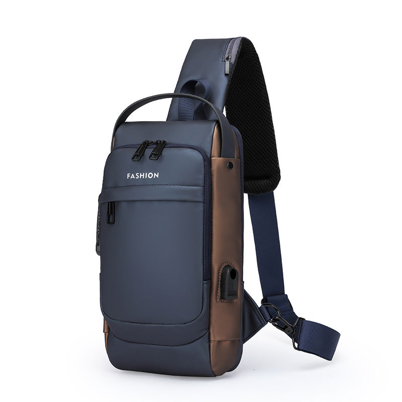 Men's Anti-theft Business Sling Bag for Leisure Sports